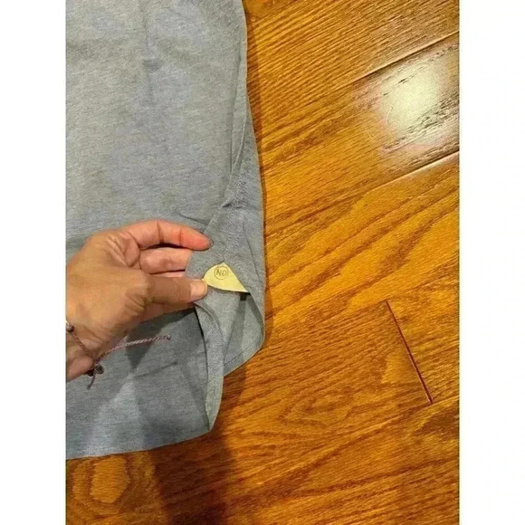 Nifty Genius Men's Short Sleeve Button-Down Shirt XS Navy - Picture 2 of 6